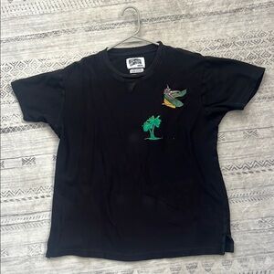 Billionaire Boys Club Black Tee with Green Accents